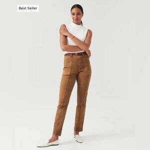 Spanx Stretch Twill Straight Leg Pant